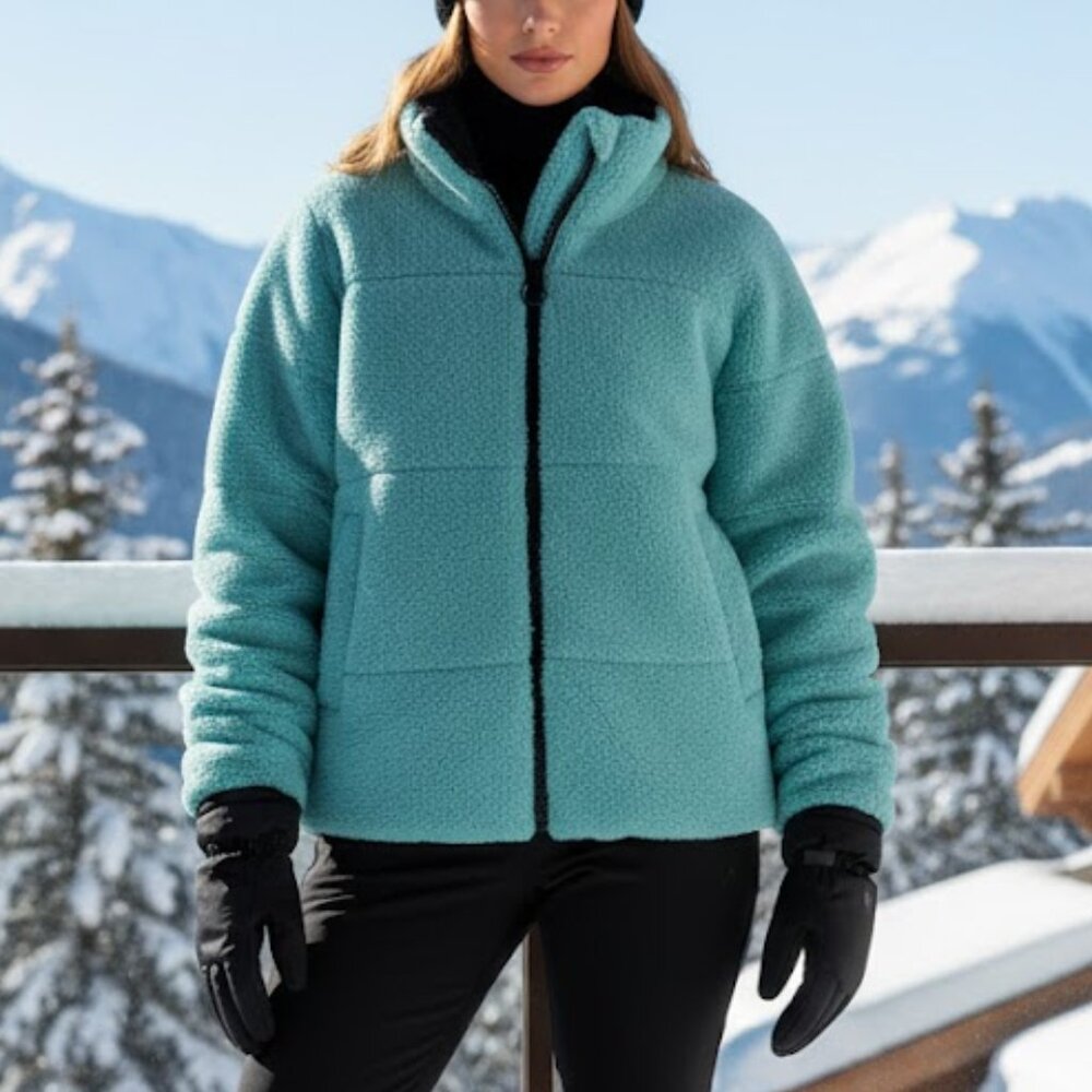 NVLT LADIES TIFFANY BLUE WINTER JACKET